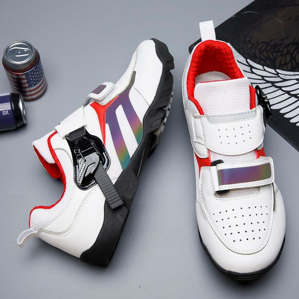 

size37-50 cycling shoes mtb man women bicycle shoes racing mountain bike sneakers professional self-locking breathable, Black