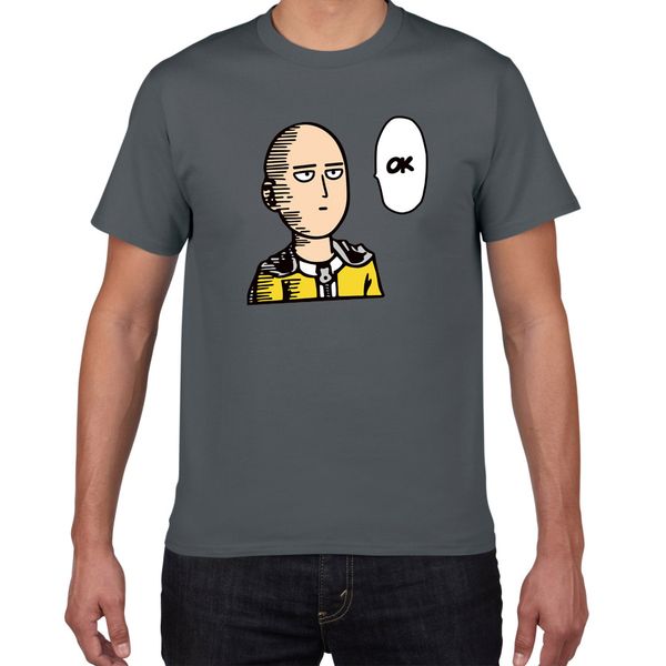 

100% cotton japan anime one punch man tshirt men cool streetwear men's tshirt casual loose summer tee shirt homme men clothes