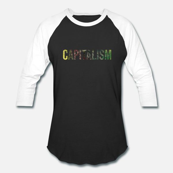 

capitalism t shirt men knitted cotton s-xxxl unique loose funny casual summer style natural shirt