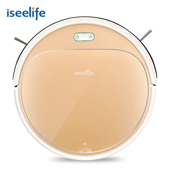 

iseelife 1300pa smart robot vacuum cleaner 2in1 for home dry wet water tank auto charge pro3s for pet hair cleaning