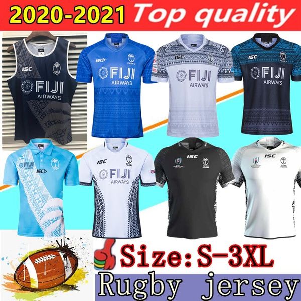 

new 2020 fiji rugby jersey 2019 world cup jersey 20 21 fiji 7s super rugby shirts zealand home away jersey shirt vest shorts, Black;gray