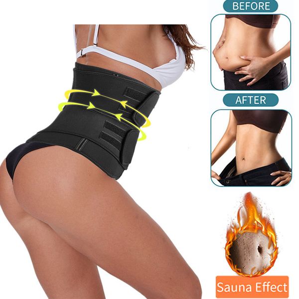 

women girdle waist trainer fitness sauna sweat neoprene slimming belt girdle shapewear modeling strap zipper body shaper zipper, Black;brown