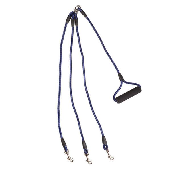 

anti-missing one to three large dog pet dog products pure color leashes goods