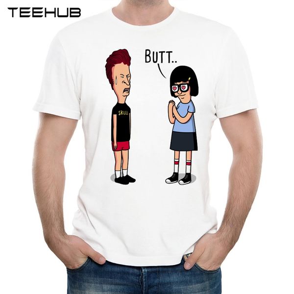 

2019 men's new summer funny boy and girl butt design t shirt cool printed soft tee