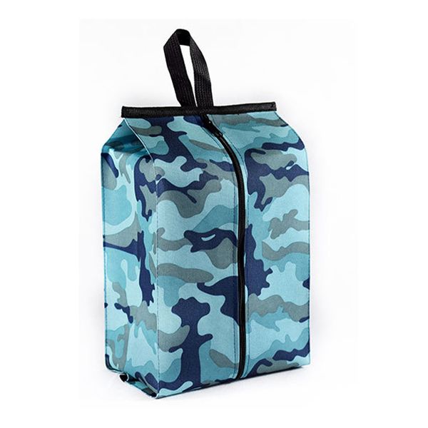 

travel large capacity waterproof pouch camouflage home oxford cloth shoes bag