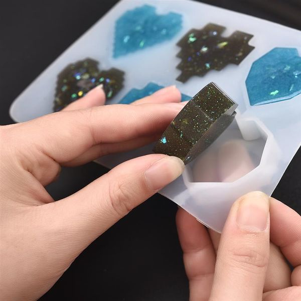 

jewelry resin molds love heart silicone mould dry flower for diy jewelry making tools