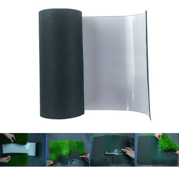 

self adhesive grass tape diy roll fixing garden artificial turf non woven fabric