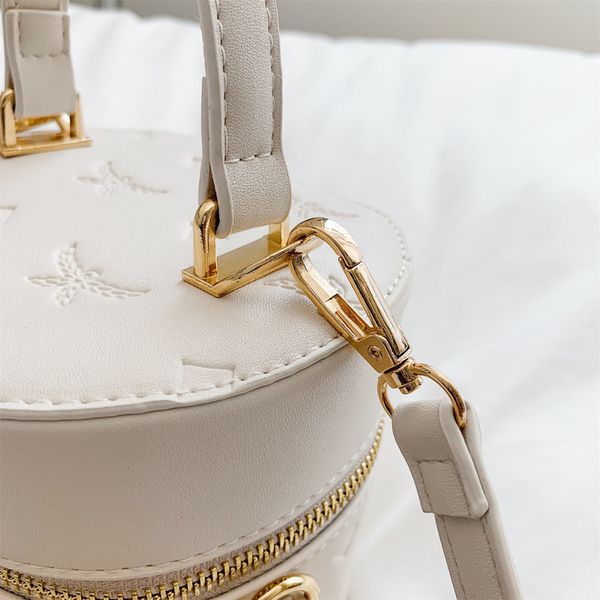 

2020 new mini bag womens bag new korean-style printed messenger bag advanced sense of foreign style all-match small cylinder bucket