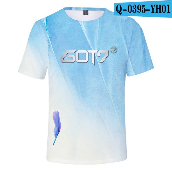 

kpop got7 men streetweart 3d print shirts harajuku hentai kawaii men clothing