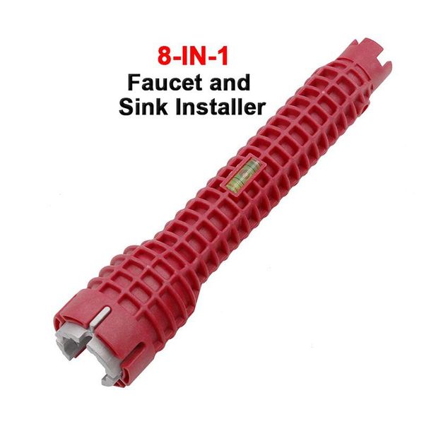 

faucet sink installer wrench anti-slip handle double head wrench tool long design tools