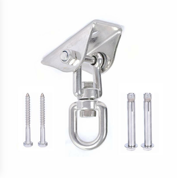 

sand bag stainless steel rotating load-bearing hook hammock fixed plate boxing sandbag hanging chair buckle swing accessories
