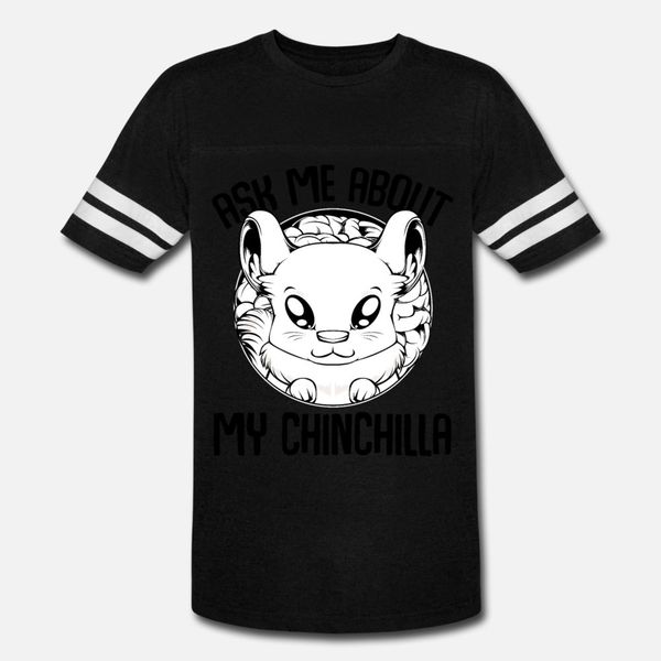 

chinchilla t shirt men gift tee shirt crew neck pictures gift humor summer cool shirt