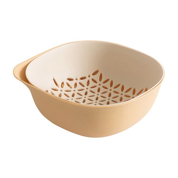 

washing bowl detachable fruit vegetable home kitchen pp colander strainer set