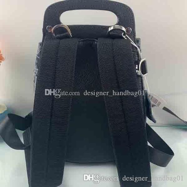 

2020 spring and summer new saddle backpack classic jacquard mini backpack fashion women's tote bag backpack