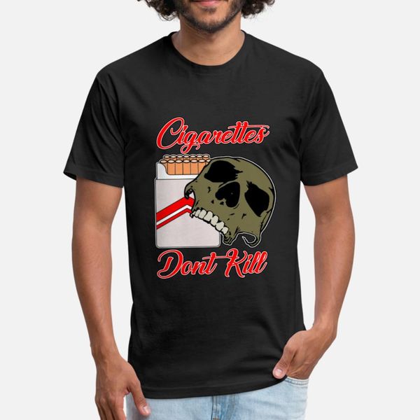 

cigarettes dont kill t shirt men designer tee shirt crew neck kawaii interesting breathable spring vintage shirt