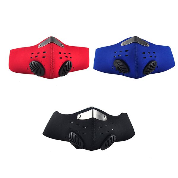 

cycling anti dust motorcycle atv ski half face mask outdoor sport bicycle accessory riding filter dustproof mouth-muffle 3 color wholesale