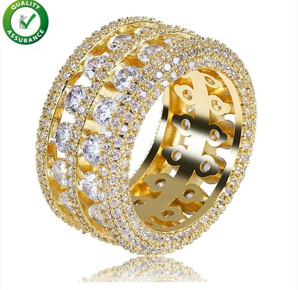 

mens gold rings luxury designer hip hop jewelry iced out diamond ring for men engagement wedding love finger ring brands championship women, Silver