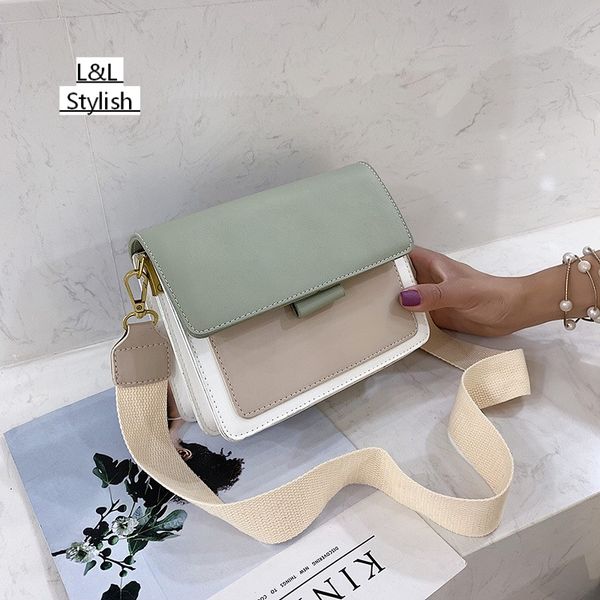 

pu mini leather crossbody bags for womengreen chain shoulder simple bag lady travel purses and handbags cross body bag