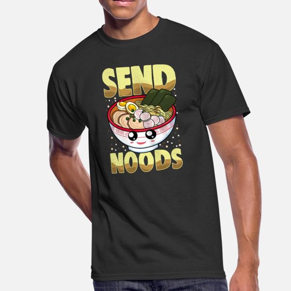 

asian food send noods noodle soup t shirt men create short sleeve plus size 3xl costume cute funny summer original shirt