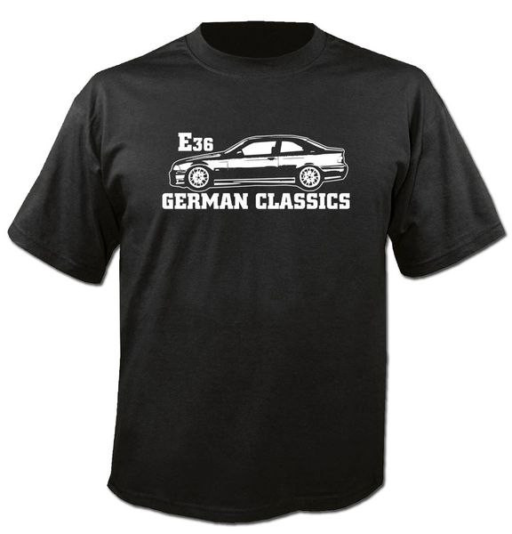 

2019 new summer fashion t-shirt germany classic legend car e36 3er cotton tee shirt
