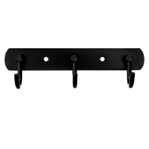 

holder bathroom stainless steel wall hanger clothes home with 3 hooks towel rack