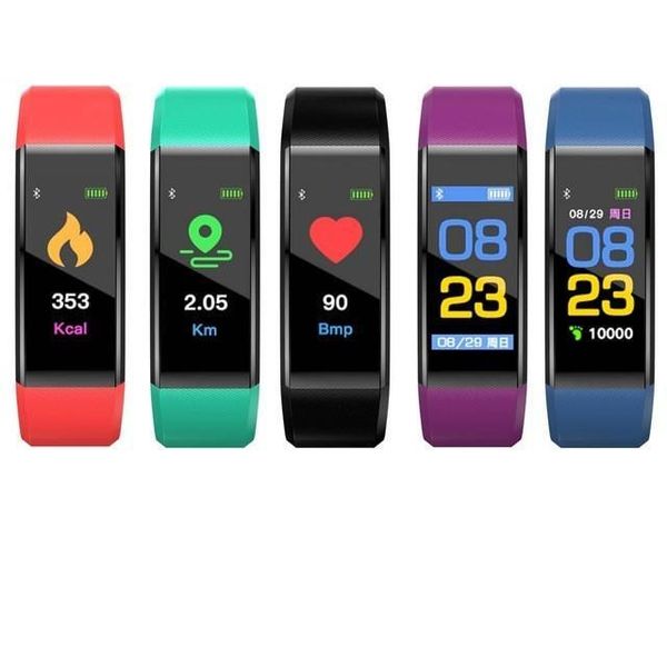 

115 сообщение wristband colorful для iphone android сенсорного телефон smart battery plus 90mah экран мобильного напоминание аутентичного lo