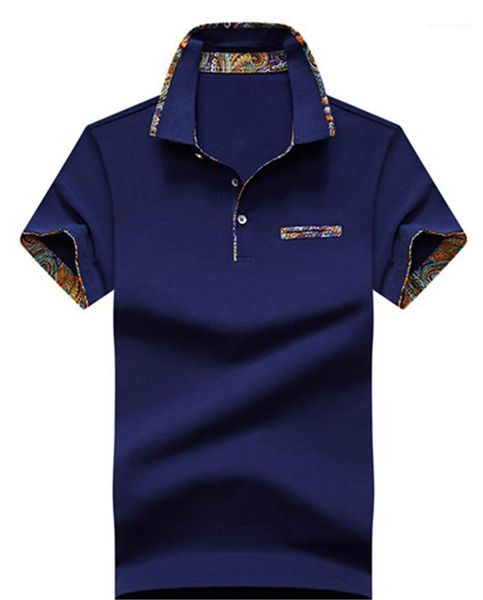 

casual plus size mens clothing summer mens designer tshirts stand collar single button pocket design male, White;black