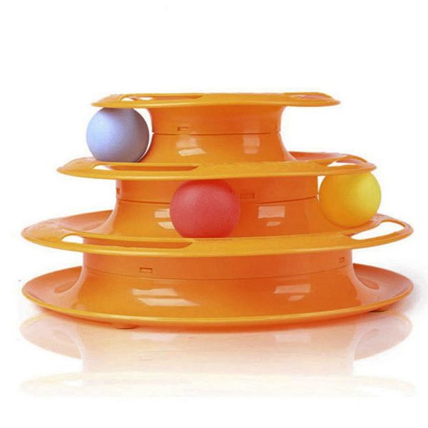 

funny cat pet toy cat toys intelligence triple play disc cat toy balls ball toys pets