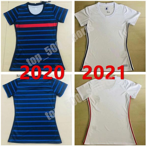 

женщина 2020 2021 франция трикотажных изделий футбола женщины 10 mbappe griezmann pogba жиру zidane варан кант пользовательские 2018 home aw, Black;yellow
