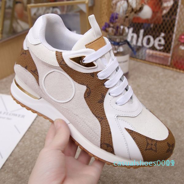 

2020 now women fashion luxury designer shoes sneakers womens running shoes run away sneaker casual shoes size 35-42 type c11, Black