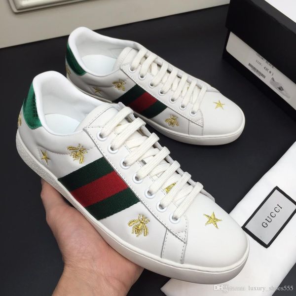 

2020 latest white leather casual shoes men casual shoes fashion trend comfortable shoe size 38-45 type 39745400585b