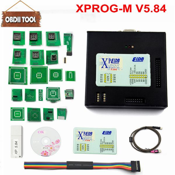 

новые xprog v5.55 v5.70 v5.72 v5.74 v5.75 v5.84 black metal box лучше txprog m v5.70ecu programming interface xprog-m v5.70