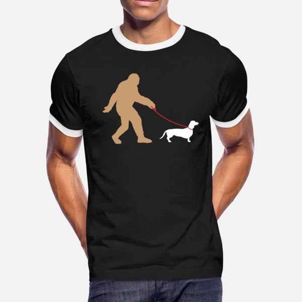 

bigfoot wiener dog pun sasquatch apparel funny t shirt men print cotton s-xxxl standard cute funny summer style pattern shirt