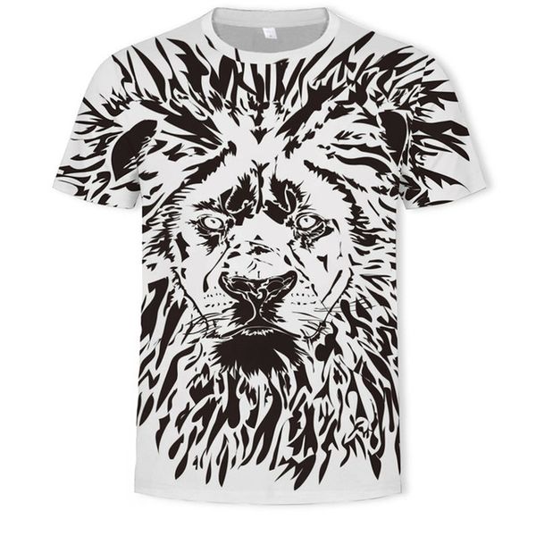 

animal tiger male halloween asian sz 3d print shirts humor hippie comics men clothing