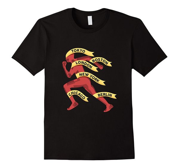 

2019 fashion marathons majors t-shirt - marathons runner 26.2 shirt tee shirt