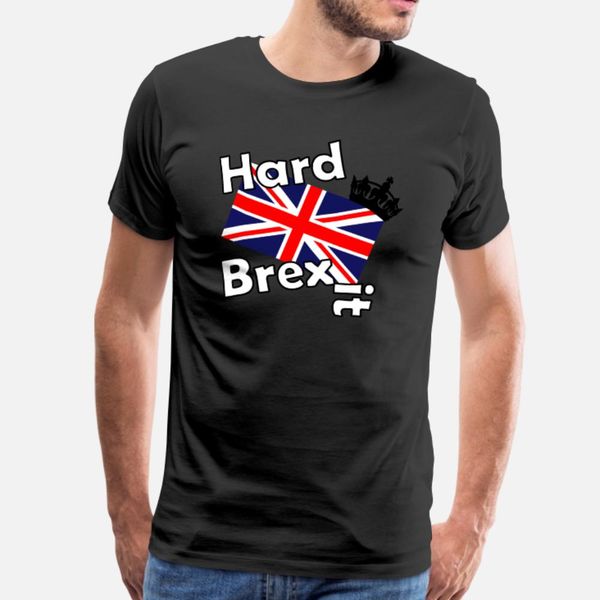 

hard brexit england t shirt men design 100% cotton euro size s-3xl natural interesting authentic summer leisure shirt