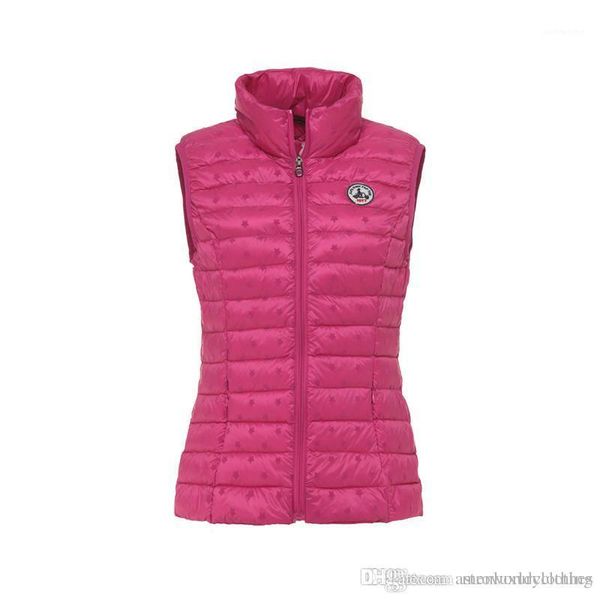 

designer winter sleeveless coats down jacket slim fit overcoats women down vests, Black;white