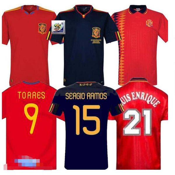 

испания футбол джерси camiseta espana paco мората a.iniesta пике ретро испания 1994 2010 европейский кубок alcacer sergio alba мужчины ребен, Black;yellow