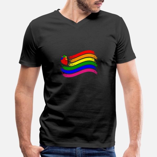 

lgbt flag rainbow gift for lesbian & gay pride t shirt men personalized cotton s-xxxl male crazy new fashion summer style outfit shirt