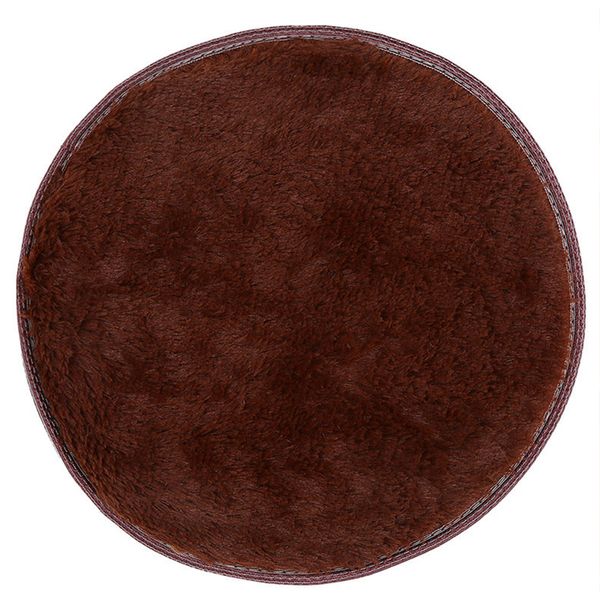 

absorbent soft circular fitness yoga bathroom floor shower mat rug non-slip 38*38cm