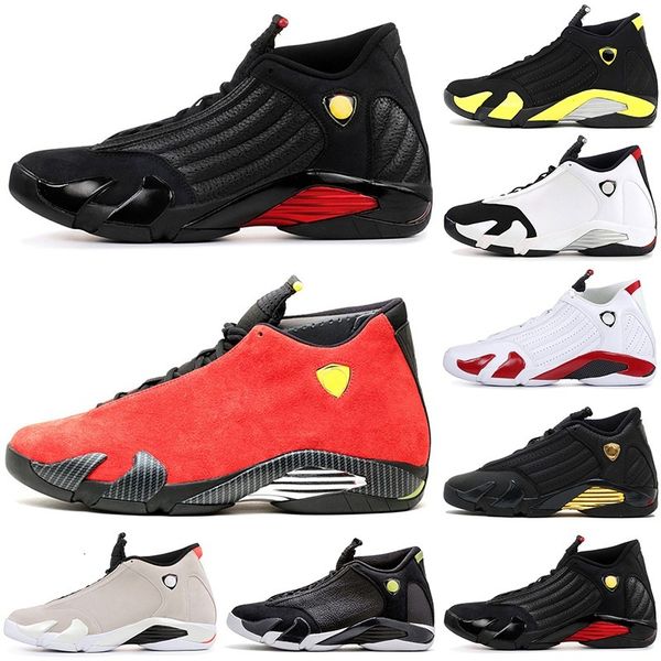 

2019 new basketball shoes 14 14s red black toe candy cane defining moments desert sand thunder mens athletic sports sneakers 7-12
