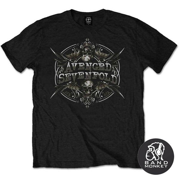 

avenged sevenfold mens t-shirt reflections