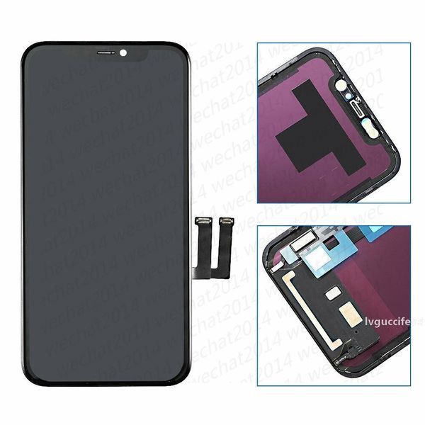 

5pcs lcd display touch screen digitizer assembly replacement parts for iphone 11 dhl