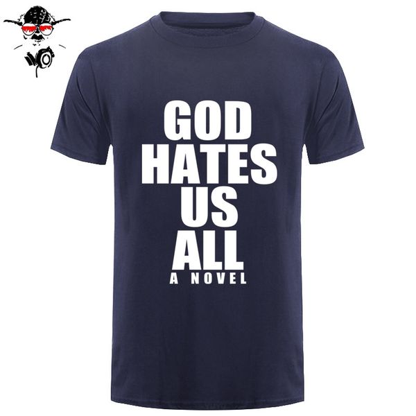 

californication showtime show god hates us all hank moody tee shirt men cotton t-shirt euro