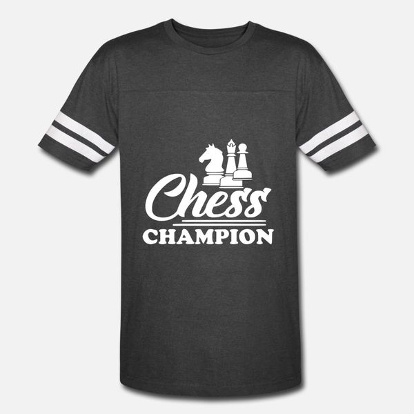 

chess champion 31 t shirt men customized 100% cotton s-3xl normal crazy funny casual summer style slim shirt