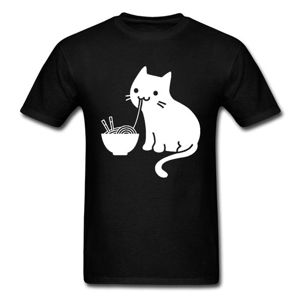 

kawaii cat ramen graphic t shirt funny design neko food printed on tshirt for student cutsom gift thanksgiving day streetwear