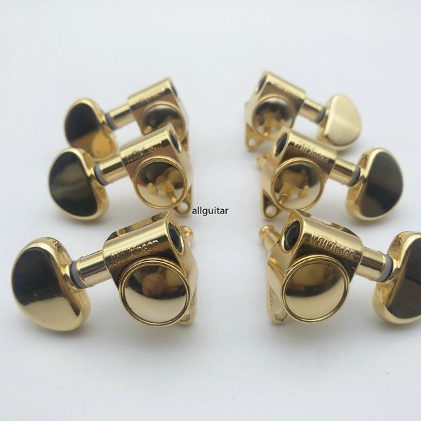 

new gold guitar tuning pegs machine heads tuners guitar parts made in korea