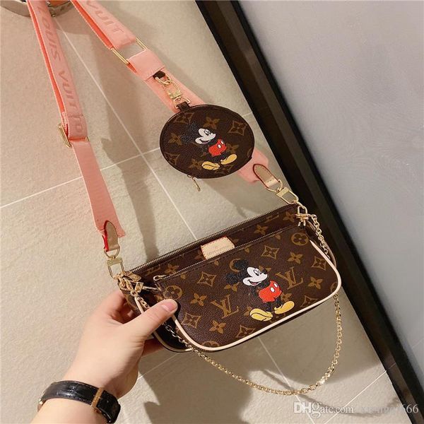 

2020 ladies designer handbag luxury messenger messenger shoulder bag chain bag pu leather wallet lady handbagaa