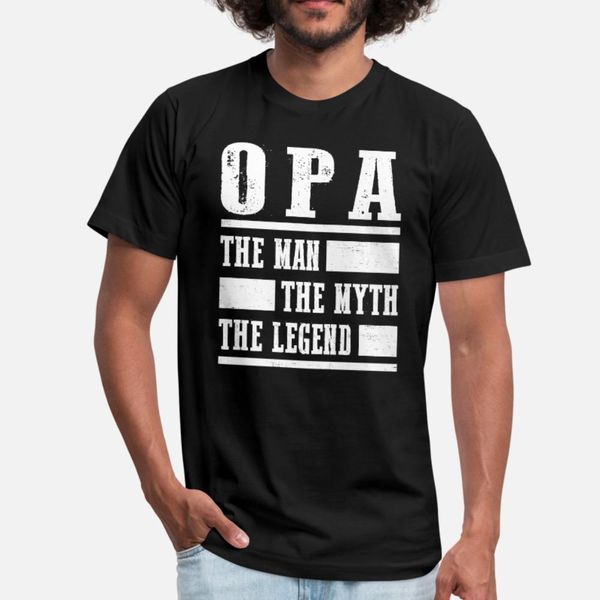 

opa the legend t shirt men printing 100% cotton s-3xl vintage fit comical spring novelty shirt