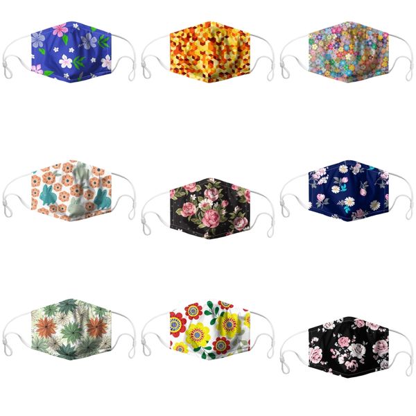 

face mask us presidential election masks floral print individually pac ed mask prection fashion face mask face#921, Black